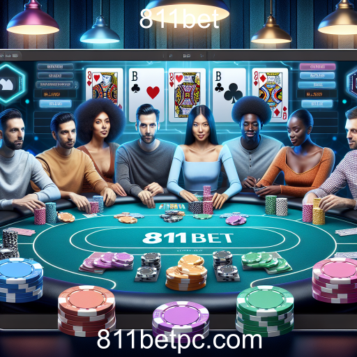A Ascensão do Poker Online na 811bet: Estratégia e Emoção